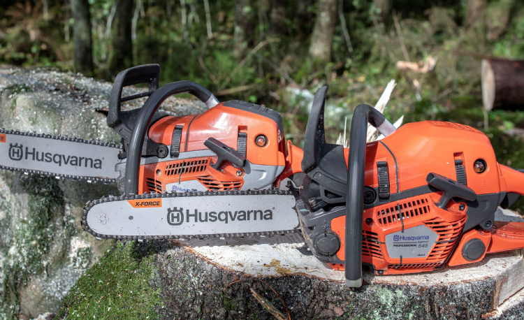 De Husqvarna 545 Mark II en 550 XP Mark II - credits: Husqvarna Benelux