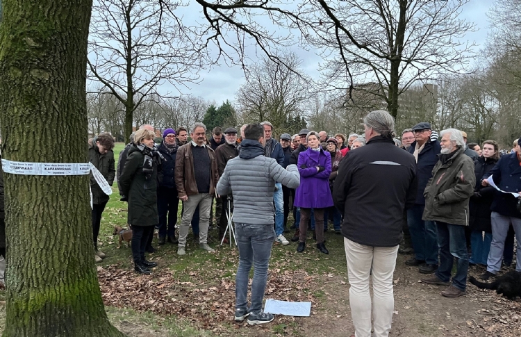 De informatiebijeenkomst op 12 januari (foto: SP Oss, Adrie Geerts)