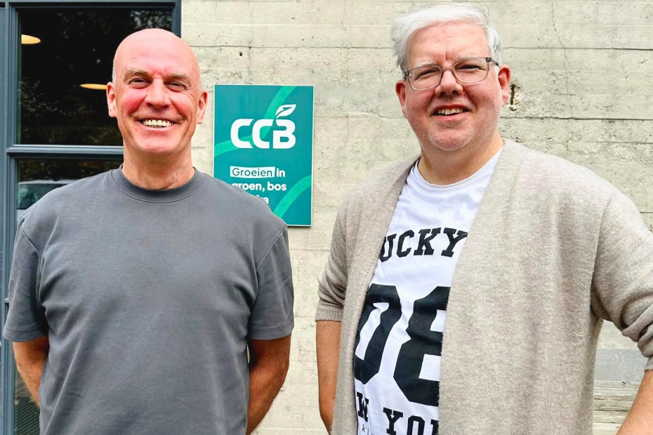 CCB ETW-opleiding: links Rien Dekkers en rechts Addy Hennekes